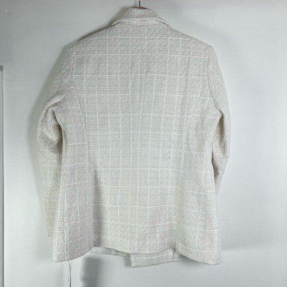 Commense Old Money Aesthetics Tweed Blazer XS NWT - Picture 9 of 9